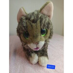 Cuddle Barn Lil BUB Plush Cat Original Realistic Stuffed Animal 12"